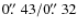 $0\hbox{$.\!\!^{\prime\prime}$ }43/0\hbox{$.\!\!^{\prime\prime}$ }32$