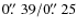 $0\hbox{$.\!\!^{\prime\prime}$ }39/0\hbox{$.\!\!^{\prime\prime}$ }25$