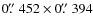 $0\hbox{$.\!\!^{\prime\prime}$ }452\times0\hbox{$.\!\!^{\prime\prime}$ }394$