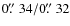 $0\hbox{$.\!\!^{\prime\prime}$ }34/0\hbox{$.\!\!^{\prime\prime}$ }32$