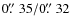 $0\hbox{$.\!\!^{\prime\prime}$ }35/0\hbox{$.\!\!^{\prime\prime}$ }32$