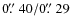 $0\hbox{$.\!\!^{\prime\prime}$ }40/0\hbox{$.\!\!^{\prime\prime}$ }29$