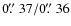 $0\hbox{$.\!\!^{\prime\prime}$ }37/0\hbox{$.\!\!^{\prime\prime}$ }36$