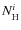 $N_{\rm {H}}^{i}$