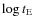 $\log{t_{\rm E}}$