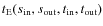 ${t_{\rm E}}(s_{\rm in},s_{\rm out},t_{\rm in},t_{\rm out})$