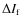 $\Delta{I_{\rm f}}$