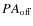 $PA_{{\rm off}}$
