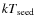 $kT_{\rm seed}$