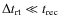 $\Delta t_{{\rm rt}} \ll t_{{\rm rec}}$