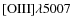$[{\rm OIII}]\lambda5007$