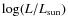 $\log (L/L_{\rm sun})$