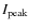 $I_{\rm {peak}}$