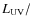 $L_{\rm UV}/$