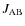 $J_{\rm AB}$