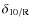 $\delta_{{\rm 10/{\rm R}}}$