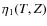$\eta_1(T,Z)$