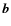 $\vec{b}$