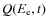 $Q(E_{\rm e},t)$