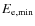 $E_{\rm e,\min}$