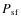 $P_{\rm sf}$