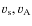 $v_{\rm s}, v_{\rm A}$