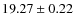 $19.27\pm0.22$