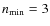 $n_{\rm min}=3$
