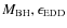 $M_{\rm BH}, \epsilon_{\rm EDD}$