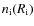 $n_{\rm i}(R_{\rm i})$