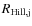 $R_{\rm Hill,j}$