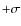 $+\sigma$