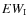 $EW_{\rm I}$