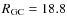 $R_{\rm GC}=18.8$