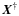 $\vec{X}^\dagger$