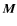 $\vec{M}$