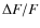 $\Delta F/F$