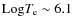 ${\rm Log} T_{\rm e} \sim6.1$