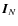 ${\vec I_N}$