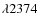 $\lambda2374$