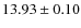 $13.93\pm0.10$