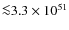 ${\la}3.3 \times 10^{51}$