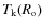 $T_{\rm
k}(R_{\rm o})$