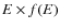 $E \times f(E)$
