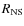 $R_{\rm NS}$