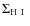 $\Sigma_{\rm {{\rm H}~{\small\rm I}~}}$