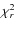 $\chi^{2}_{r}$