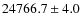 $24766.7 \pm 4.0$
