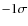 $-1\sigma $
