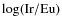 $\log({\rm Ir}/{\rm Eu})$